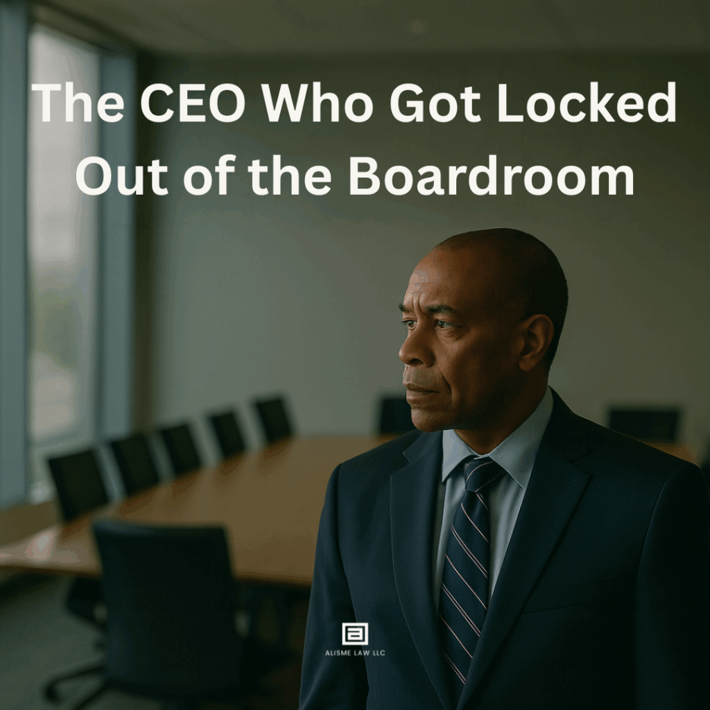 EO removed without warning boardroom image